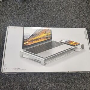 Satechi Aluminum Universal Unibody Monitor Stand - Silver - New/ Sealed